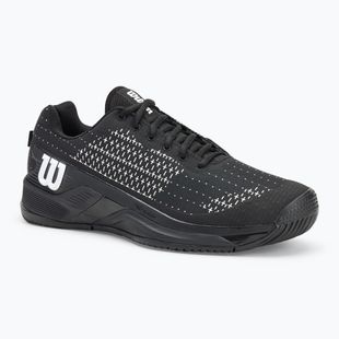 Pantofi de tenis pentru bărbați Wilson Rush Pro Extra Duty negru/ negru/ alb