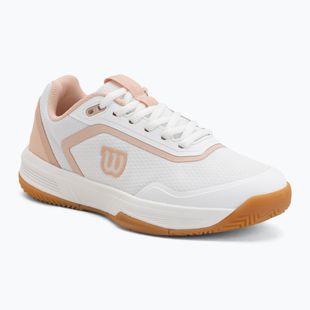 Încălțăminte de tenis pentru femei Wilson Courtglide white/cameo rose/gum