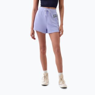 Pantaloni scurți pentru femei GAP Heritage French Logo fresh lavender