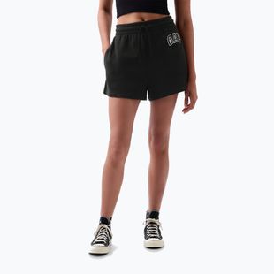 Pantaloni scurți pentru femei GAP Heritage French Logo true black