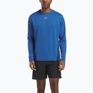 Longsleeve de antrenament pentru bărbați Reebok Id Train Energy Tech Tee twilight blue