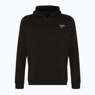 Bluză pentru bărbați Reebok Identity Small Logo Fleece black/white/vector red