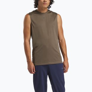 Tricou verde armată Reebok Id Train Tech Tee pentru bărbați