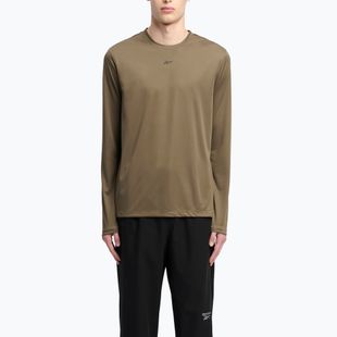 Longsleeve pentru bărbați Reebok Id Train Tech Tee army green