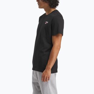 Tricou pentru bărbați Reebok Identity Small Logo Tee black/white/vector red