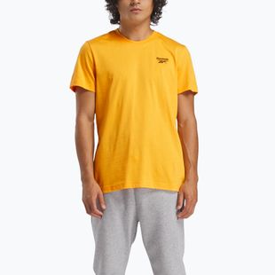 Tricou pentru bărbați Reebok Identity Small Logo Tee electric amber