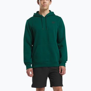 Bărbați Reebok Identity Small Logo Fleece sweatshirt collegiate verde