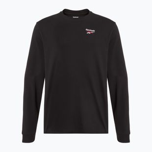 Tricou pentru bărbați Reebok Identity Small Logo Tee black/white/vector red