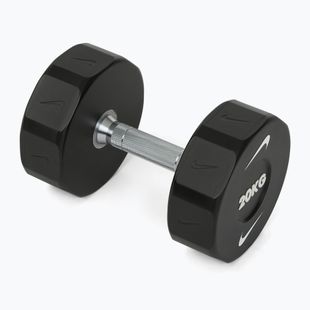 Haltă cromată Nike Strength Pro Urethane Dumbbell 20 kg black/white