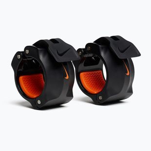 Cleme pentru bară Nike Strength Barbell Collars 2 buc. black/orange