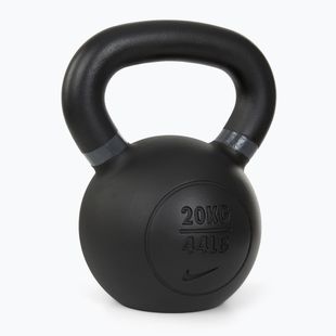 Kettlebell Nike Strength din fontă 20 kg negru/gri