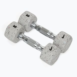 Gantere Nike Strength Grind Hex Dumbbell 2 x 2 kg wolf grey