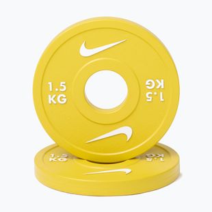 Greutate Nike Strength Change Plates 2 x 1,5 kg yellow/white