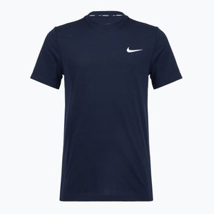 Tricou de antrenament bărbați Nike Strength S&C Dri-Fit navy/white
