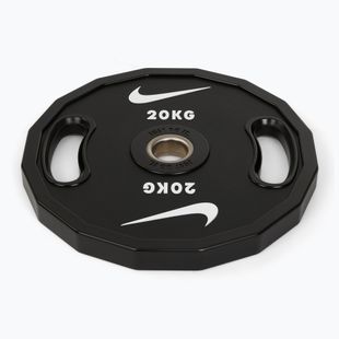 Greutate bumper Nike Strength Pro Urethane Plates 20 kg black/white