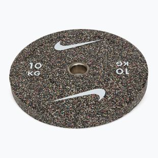 Greutate bumper Nike Strength Grind Bumper Plates 10 kg blackout