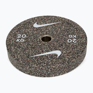 Greutate bumper Nike Strength Grind Bumper Plates 20 kg blackout