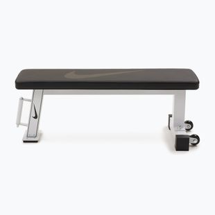 Bancă de antrenament Nike Strength Flat Weight Bench white