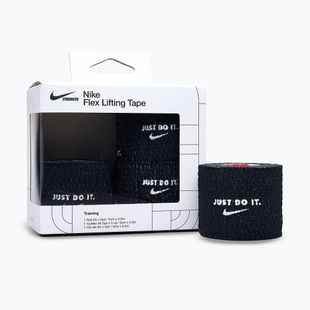 Bandaj elastic coeziv Nike Strenght Flex Lifting Tape black/white