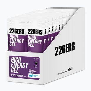Set de geluri energetice 226ERS High Energy BCAA 24 szt. x 76 g coacăze negre