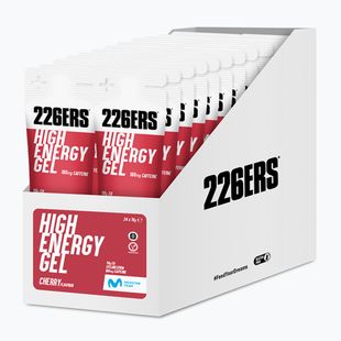 Set de geluri energetice 226ERS High Energy Caffeine 24 szt. x 76 g wișină