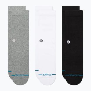 Șosete Stance Icon set de 3 multicolor
