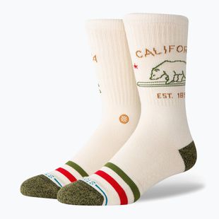 Șosete  Stance California Republic 2 off white