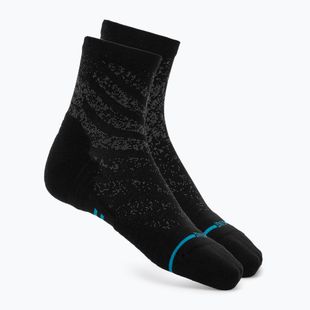 Șosete Stance Run Light Quarter black