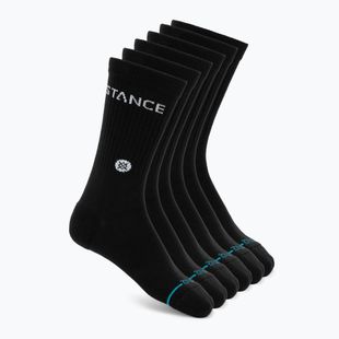 Șosete Stance Origin Crew 6 par black