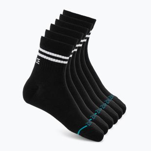 Șosete Stance Core Quarter 6 pairs black