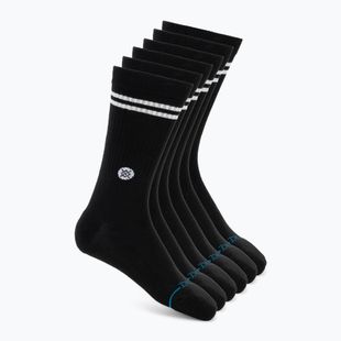 Șosete Stance Core Crew 6 pairs black