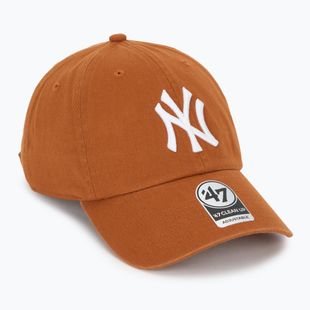 Șapcă 47 Brand MLB New York Yankees CLEAN UP burnt orange