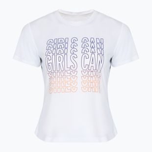 Tricou de alergare pentru femei Brooks International Women'S Day white/purple/orange