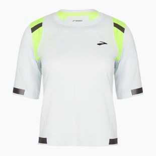 Tricou de alergare pentru femei Brooks Carbonite icy grey/nightlife jacquard