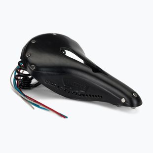 Șa de bicicletă Brooks England Flyer Carved black