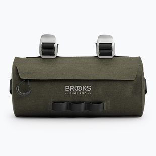 Geantă de bicicletă pentru ghidon Brooks England Scape Pouch 3 l mud green