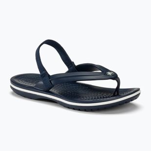 Papuci pentru copii Crocs Crocband Strap Flip Kids navy