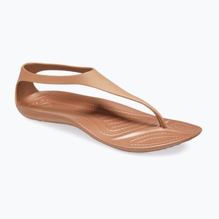 Șlapi pentru femei Crocs Sexi Flip bronze