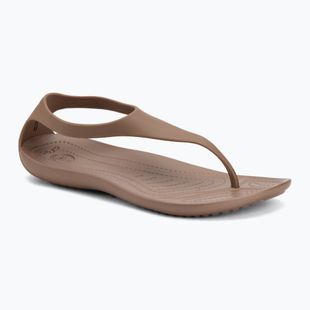Șlapi pentru femei Crocs Sexi Flip bronze