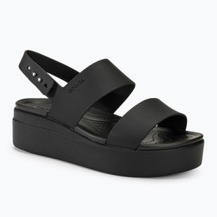 Sandale pentru femei Crocs Brooklyn Low Wedge black/black