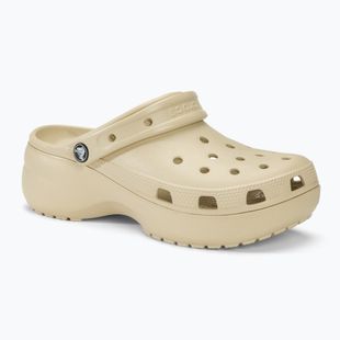 Papuci pentru femei  Crocs Classic Platform Clog bone