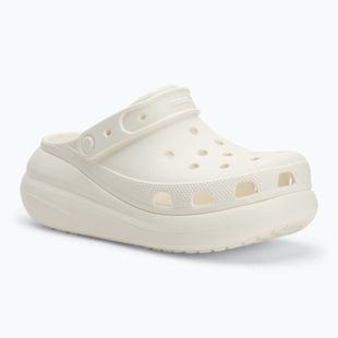 Papuci Crocs Classic Crush Clog white