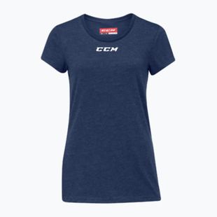 Tricou pentru femei CCM Crew Neck SR navy