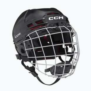 Cască de hochei pentru copii CCM Tacks 70 Combo JR Black