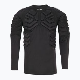 Longsleeve de hochei cu protecții pentru bărbați CCM Ribano SR black