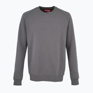Bluză pentru bărbați CCM Core Fleece Crew dark grey heather