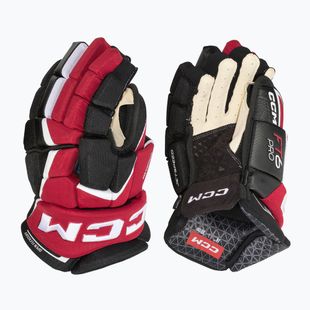 Mănuși de hochei CCM JetSpeed FT6 Pro SR black/red/white