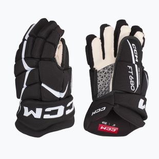 Mănuși de hochei CCM JetSpeed FT680 SR black/white