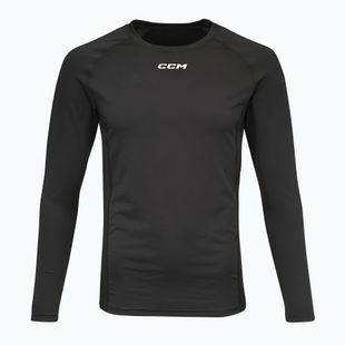 Longsleeve pentru copii CCM Ribano Performance YTH black