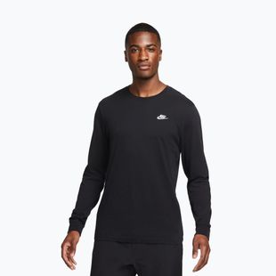 Longsleeve pentru bărbați Nike Sportswear Club black/white
